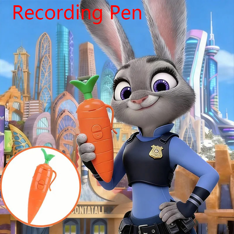 1-6pcs HOT Judy Carrot-Shaped  – Voice Recorder Pen Bewertung und Preis
