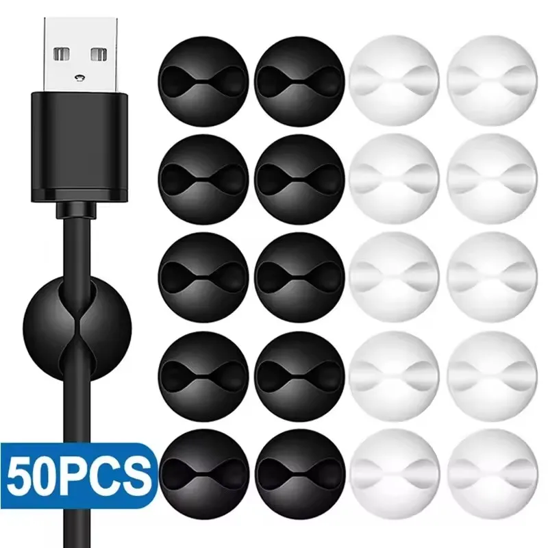 5/50Pcs Mini Cable Organizer S – Mini Electronics Gadgets Bewertung und Preis