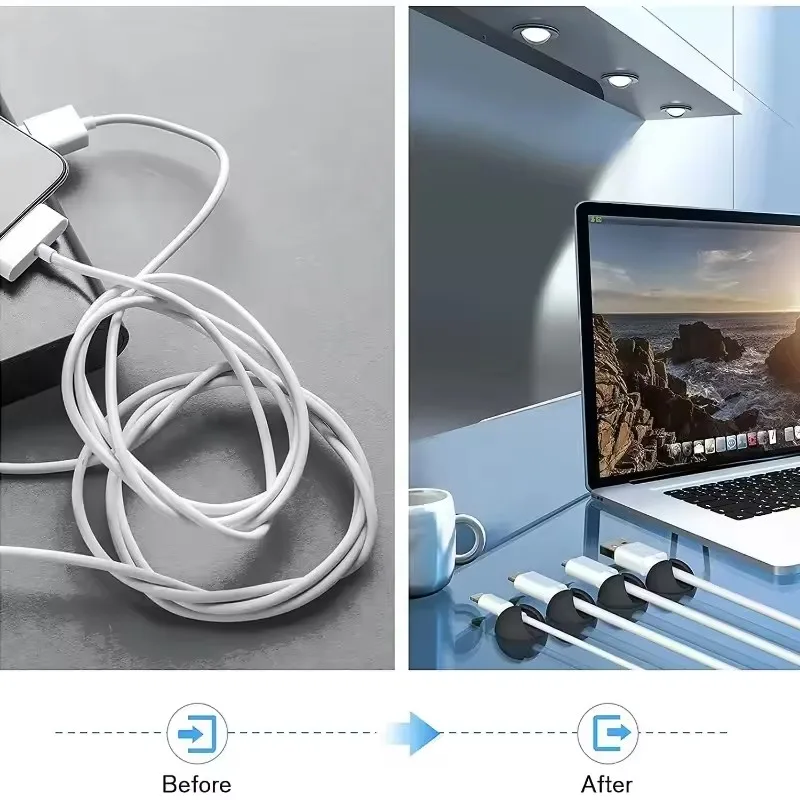 5/50Pcs Mini Cable Organizer S – Mini Electronics Gadgets Bewertung und Preis