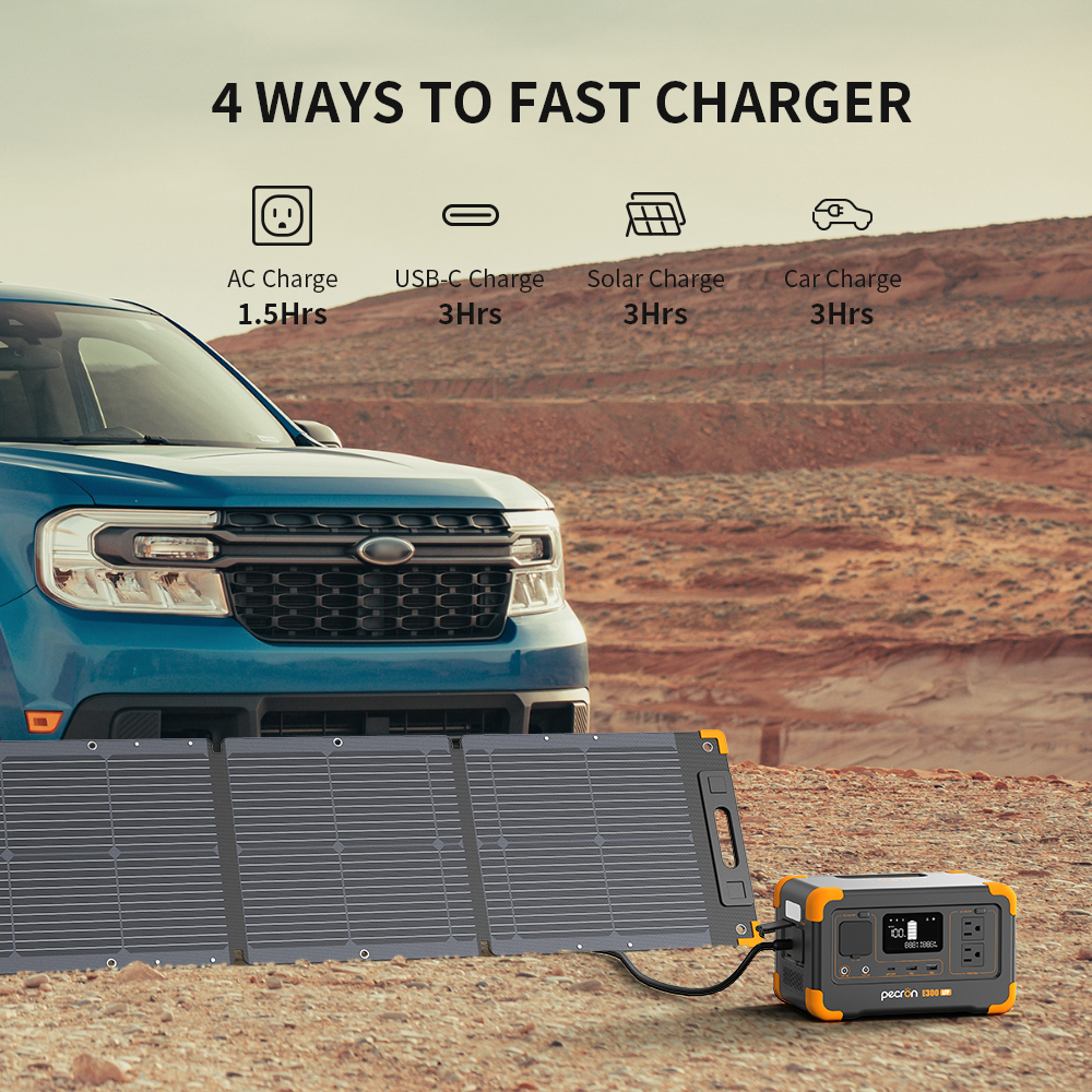 Pecron E300LFP Portable Power  – Solar Powered Charger Bewertung und Preis