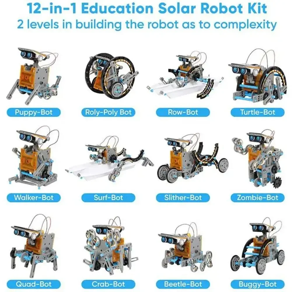 13 in 1 Solar Powered Robot Sc – Diy Electronics Gadgets Bewertung und Preis