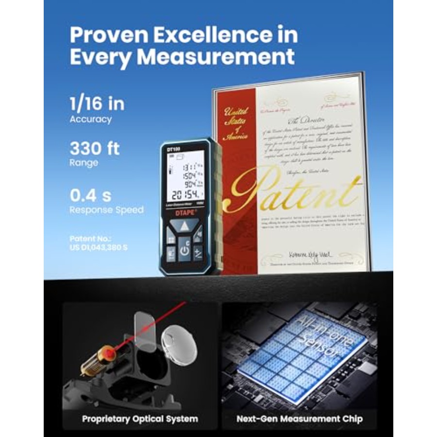 Laser Measure 330 Ft Digital L – Electronics & Gadgets Beginning With D Bewertung und Preis