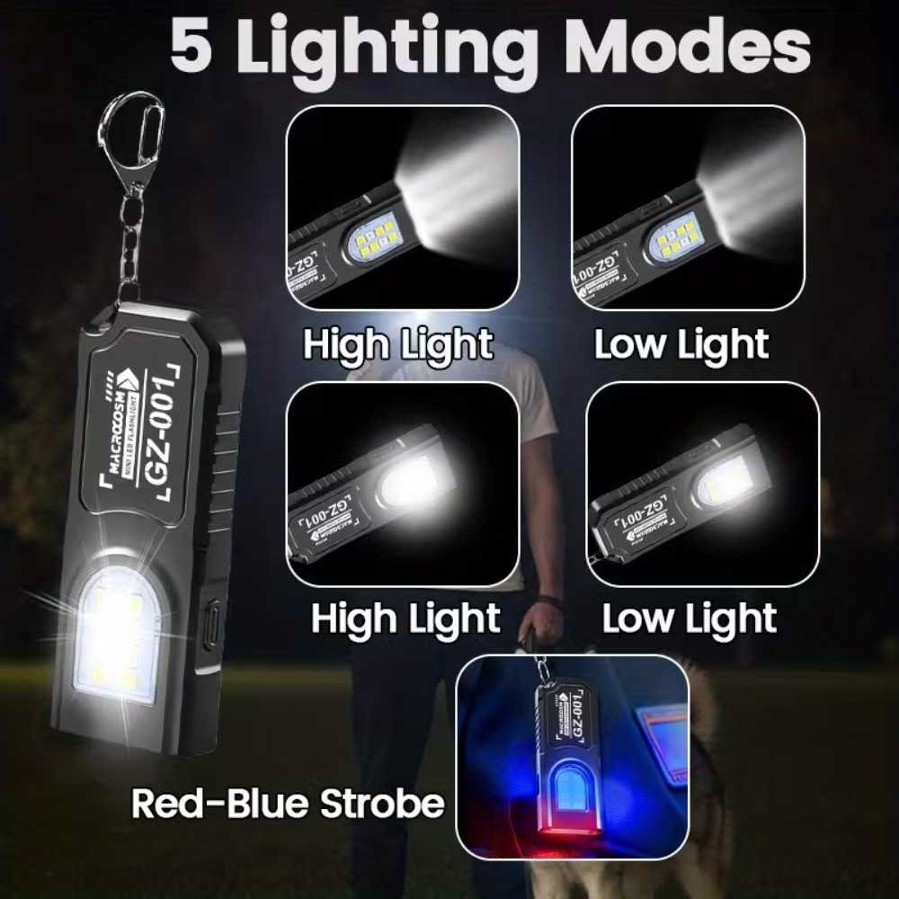 Mini COB LED Keychain Flashlig – Mini Electronics Gadgets Bewertung und Preis